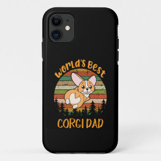 42 World's Best Corgi Dad iPhone 11 Case