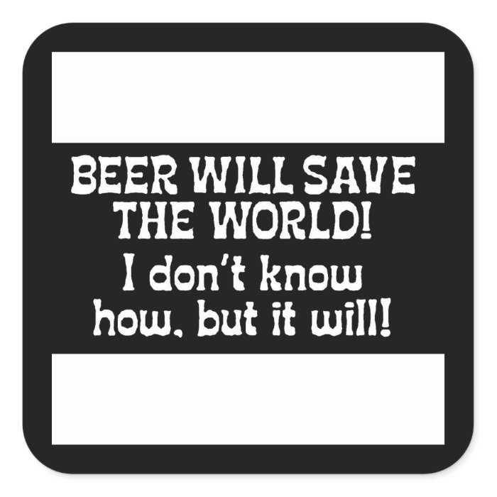 42c458 beer square stickers