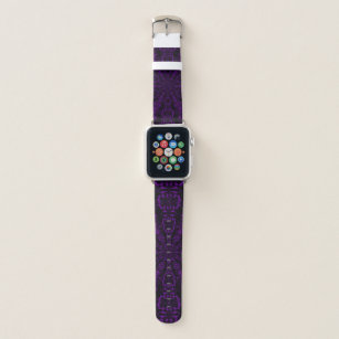 42mm Metallic Purple Apple Signature Band Watch