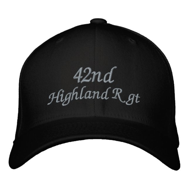 42nd Highlanders Fort de Chartres expedition Embroidered Baseball Cap (Front)