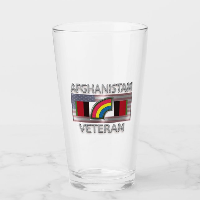 42nd Infantry Division Afghanistan Veteran Glass (Front)