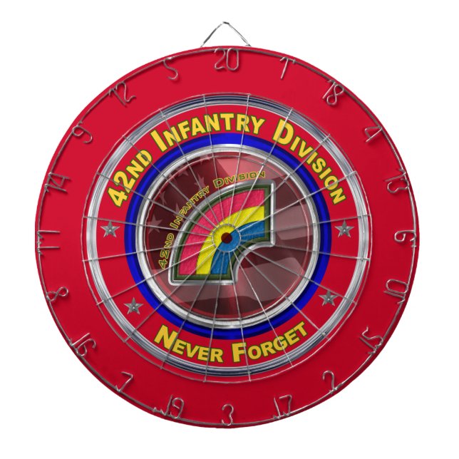 42nd Infantry Division  Dart Board (Front)