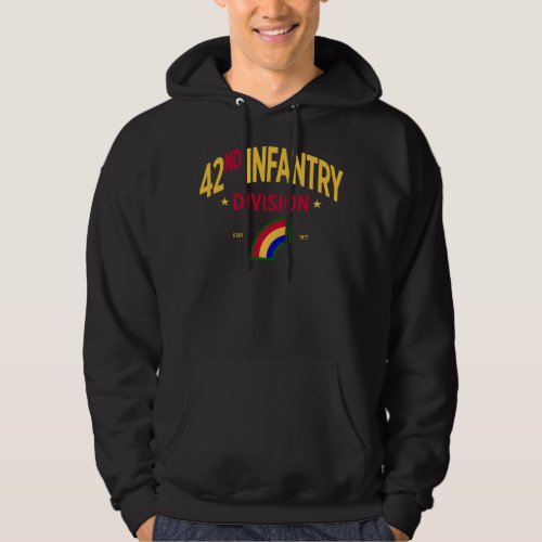 42nd Infantry Division _ Rainbow Division Hoodie