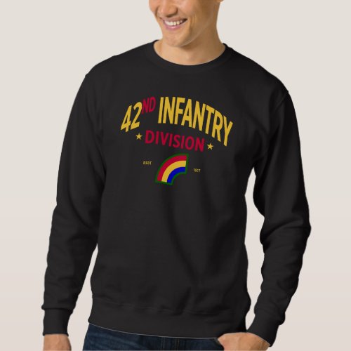 42nd Infantry Division _ Rainbow Division Sweatshirt