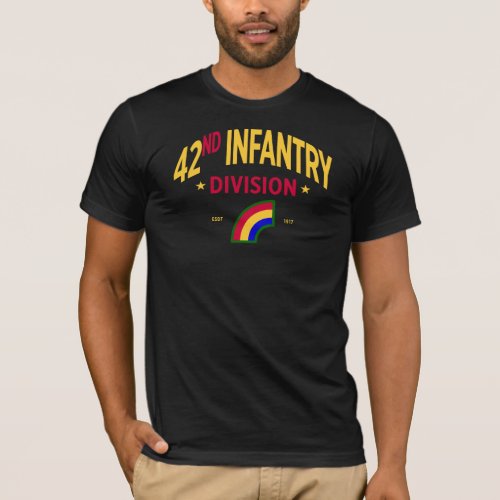 42nd Infantry Division _ Rainbow Division T_Shirt