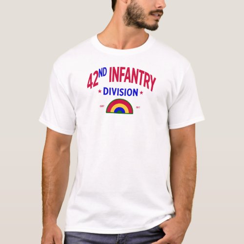 42nd Infantry Division Rainbow T_Shirt