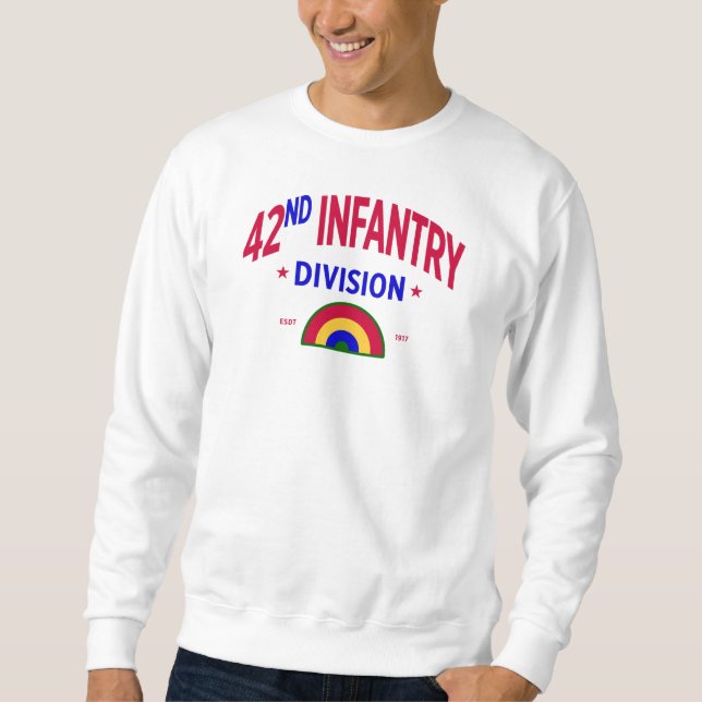 42nd Infantry "Rainbow" Division Sweatshirt (Front)