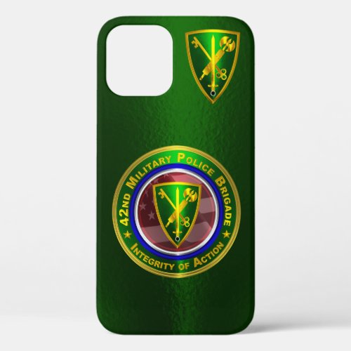 42nd Military Police Brigade Customized iPhone 12 Case