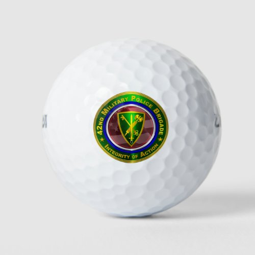 42nd Military Police Brigade Golf Balls