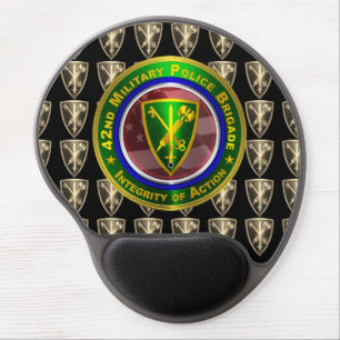 42nd Military Police Brigade “Integrity of Action” Gel Mouse Pad