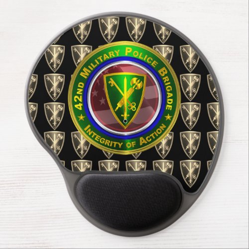 42nd Military Police Brigade Integrity of Action Gel Mouse Pad