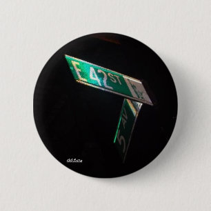 42nd Street Pinback Button