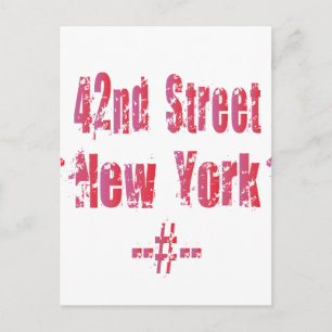42nd street. postcard
