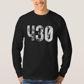 430 Area Code Tyler TX Mobile Telephone Area Code T-Shirt
