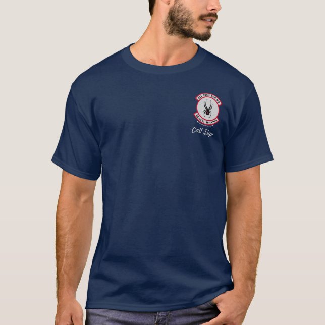 430th TFS, Nellis AFB (Dark Shirt) T-Shirt (Front)