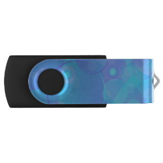 4339Blue Background Flash Drive