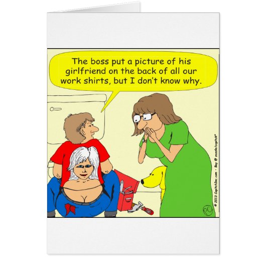 434 Butt crack shirt cartoon (Front)