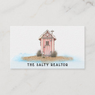 *~*  43 AP13 REALATOR  Beach Rentals B&B Inn Business Card