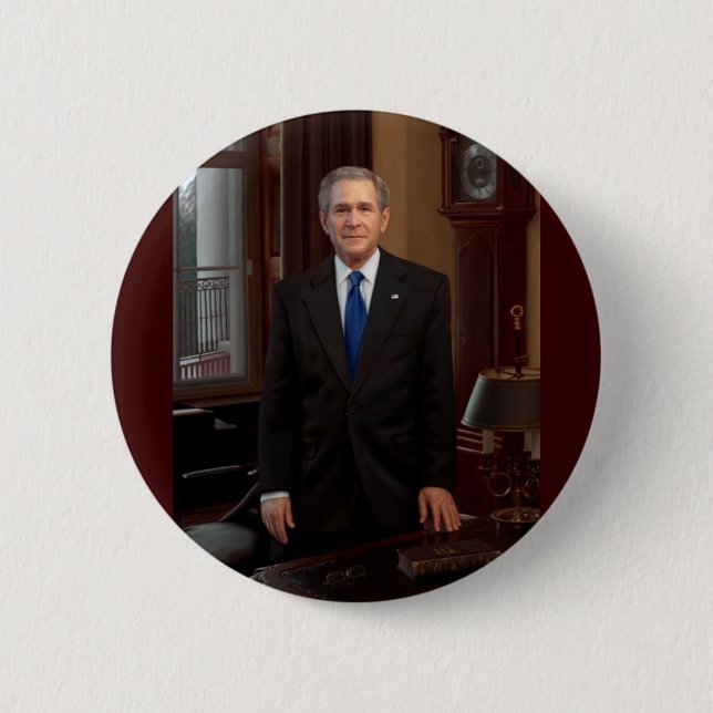 43 George W. Bush Button (Front)