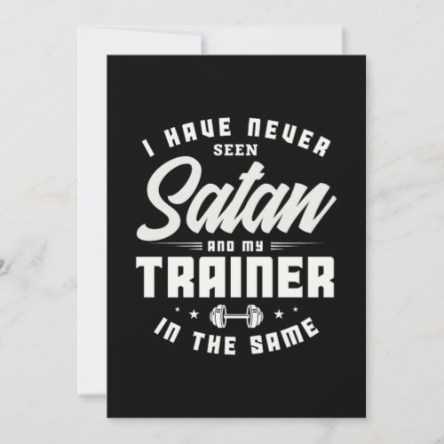 43I Have Never Seen Satan And My Trainer In The S Save The Date