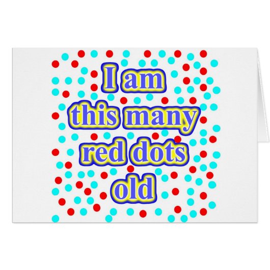 43 Red Dots Old Cards (Front Horizontal)