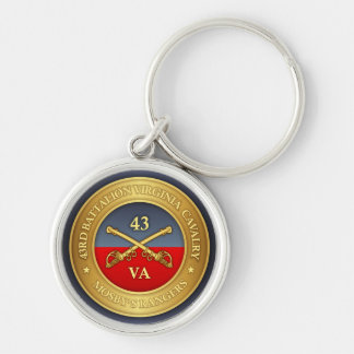 43rd Battalion, Virginia Cavalry (Mosby's Rangers) Keychain
