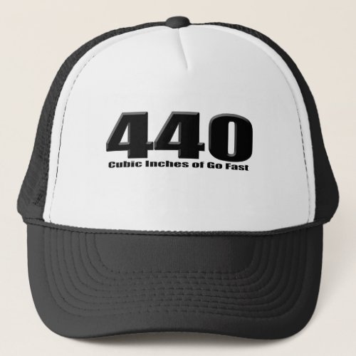 440 mopar six pack monster trucker hat