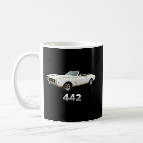 442 Oldsmobile Cutlass Car Show 1970 1971 1972 Coffee Mug