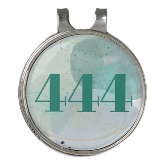 444 Angel Number Divine Protection Affirmation Golf Hat Clip