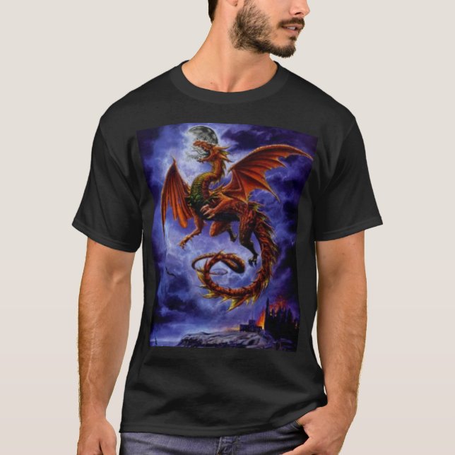 4472~Whitby-Wyrm-Posters T-Shirt (Front)