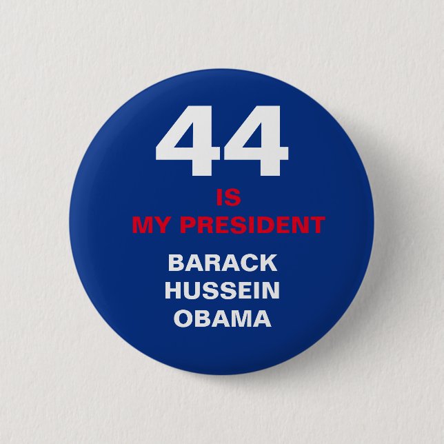 44 Obama Button (Front)