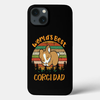 44 World's Best Corgi Dad iPhone 13 Case