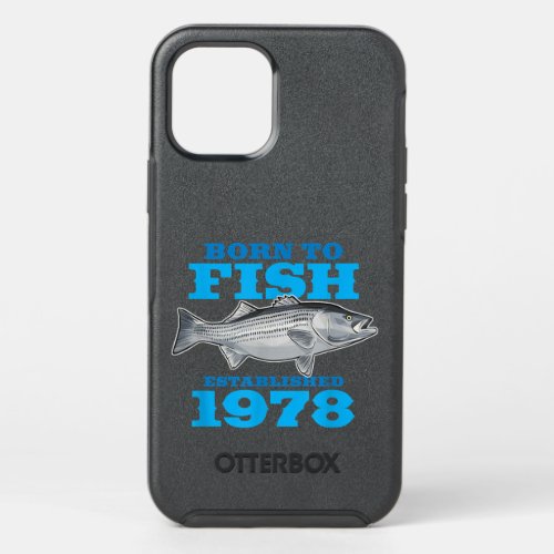 44 Year Old Fishing Fisherman 1978 44th Birthday  OtterBox Symmetry iPhone 12 Pro Case