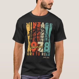44th Birthday November 44 Years Old Vintage 1978 T-Shirt