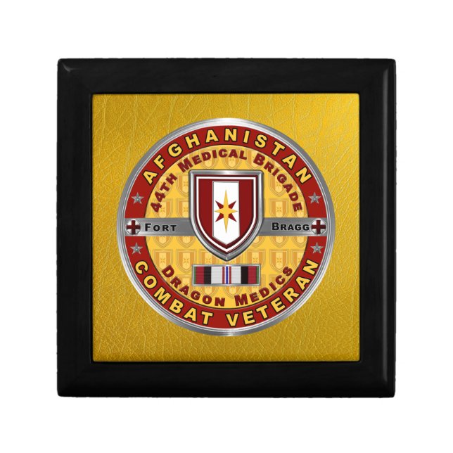 44th Medical Brigade Afghanistan Veteran Gift Box (Front)