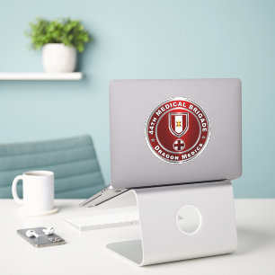 44th Medical Brigade Airborne Sticker