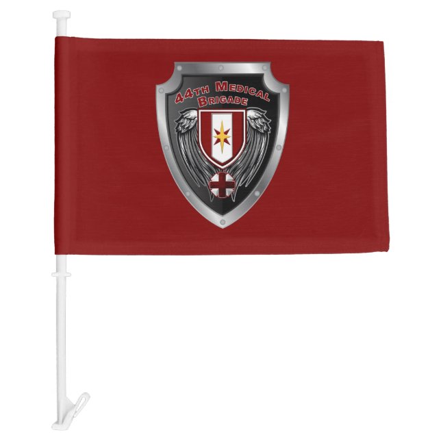 44th Medical Brigade “Dragon Medics” Car Flag (Front)