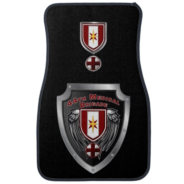 44th Medical Brigade “Dragon Medics” Car Floor Mat (Front)