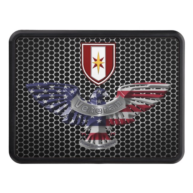 44th Medical Brigade “Dragon Medics” Hitch Cover (Front)