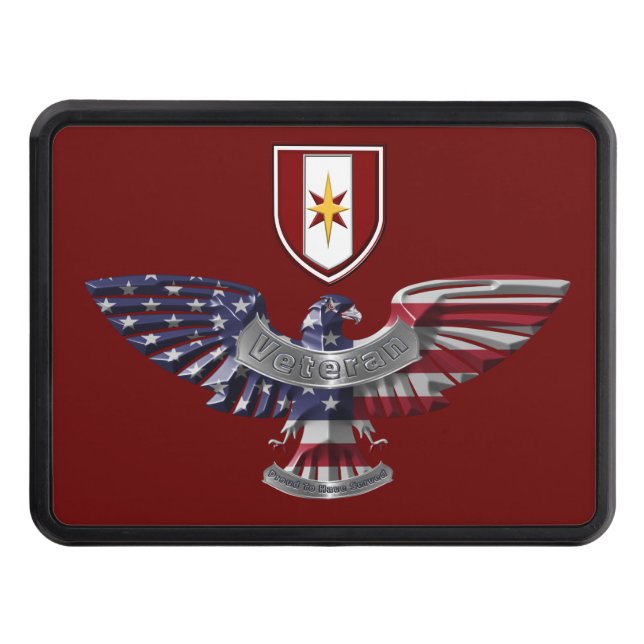 44th Medical Brigade “Dragon Medics” Hitch Cover (Front)