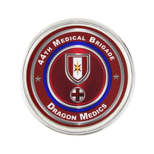 44th Medical Brigade Dragon Medics Lapel Pin