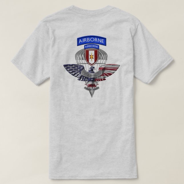 44th Medical Brigade “Dragon Medics” Veteran T-Shirt (Design Back)