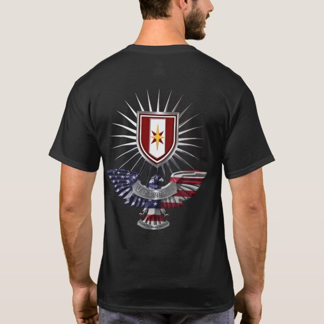 44th Medical Brigade “Dragon Medics” Veteran T-Shirt (Back)