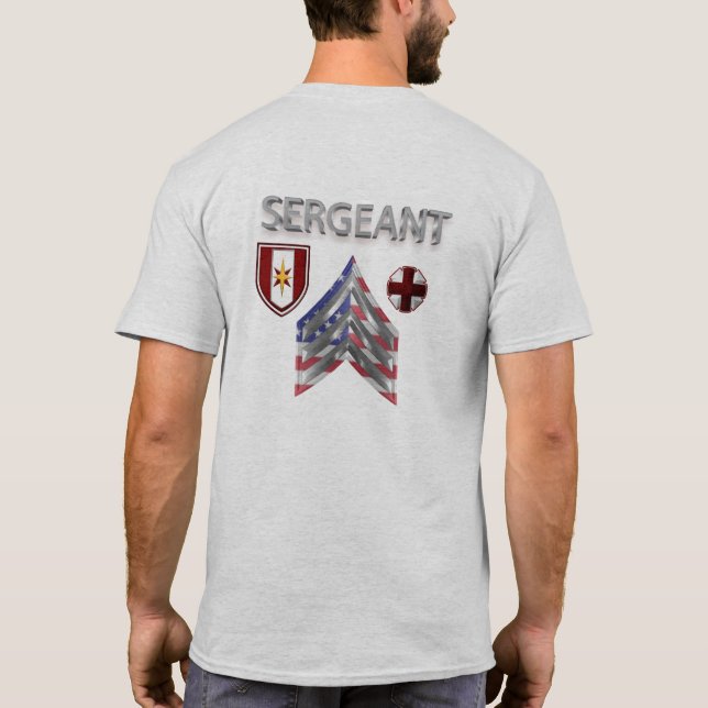44th Medical Brigade Sergeant T-Shirt (Back)
