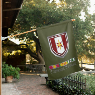44th Medical Brigade Vietnam Veteran House Flag