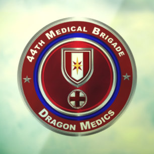 44th Medical Brigade Window Cling