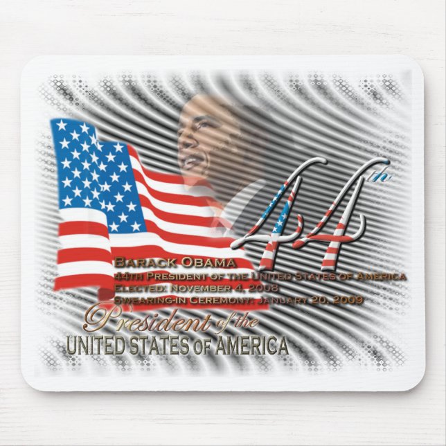 44th President Mouse Pad (Front)