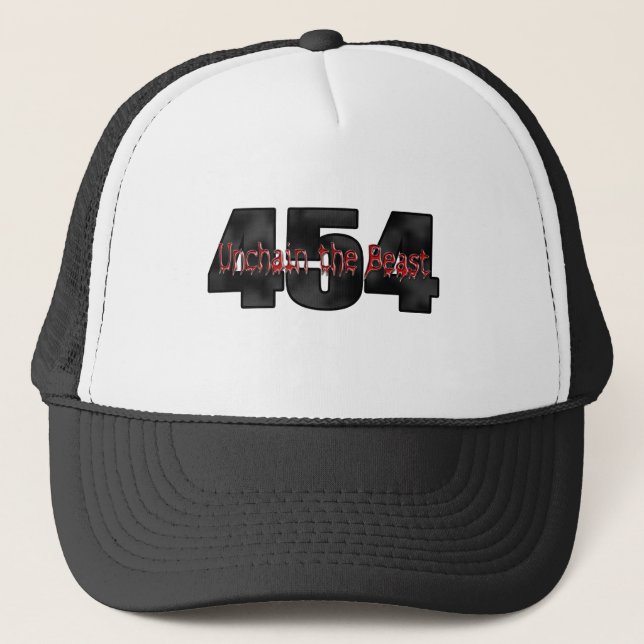 454 Big Block Beast Trucker Hat (Front)