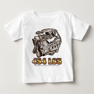 454 LS5 Engine Baby T-Shirt