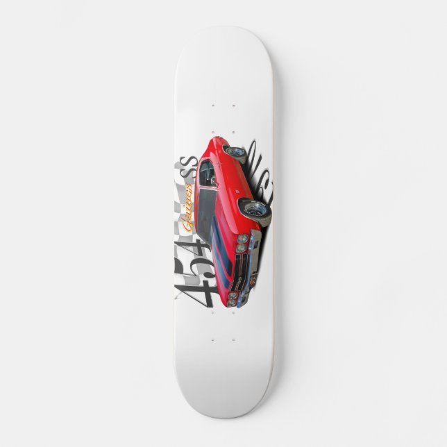 454 Muscle car Skateboard Deck (Front)